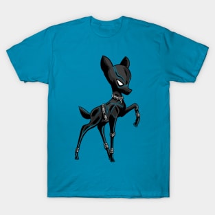 Black Panther Bambi T-Shirt